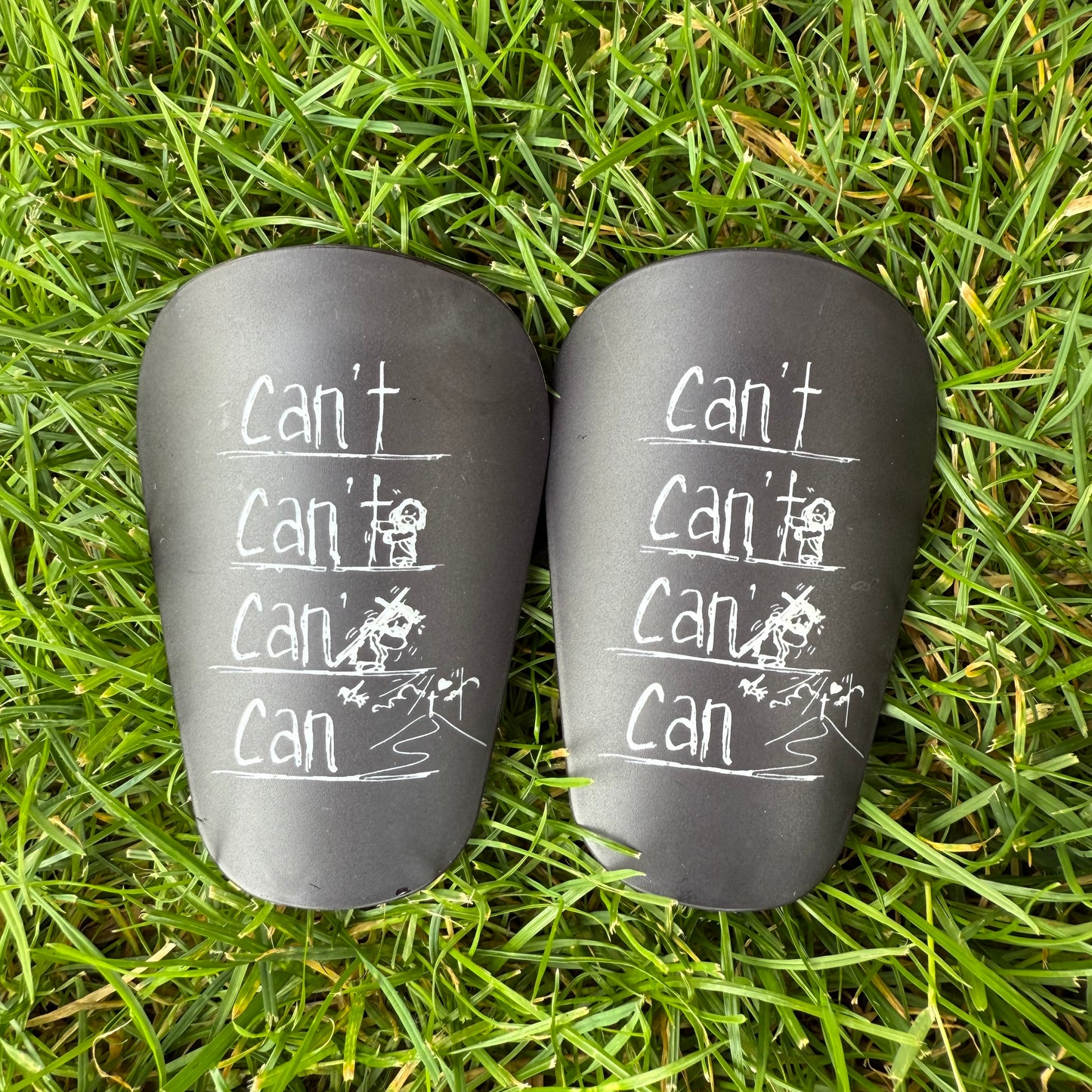 Mini futbalové chrániče "From Can’t to Can