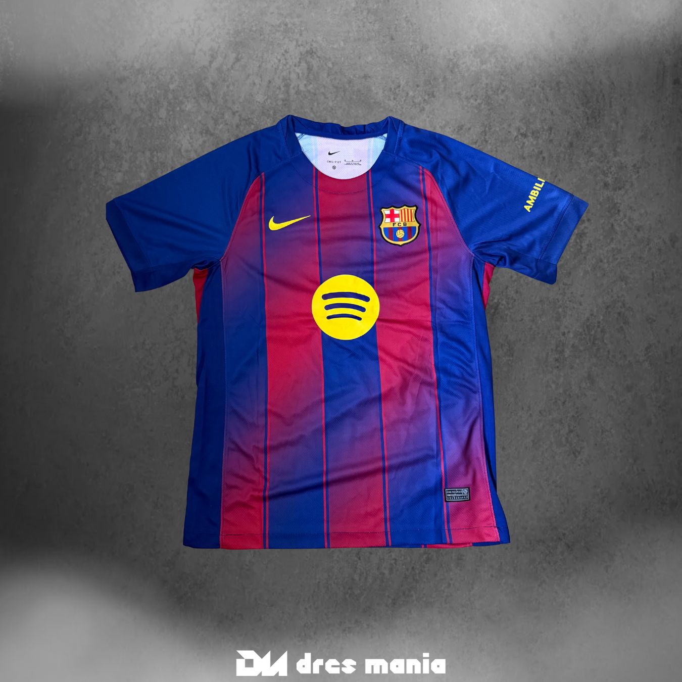FC Barcelona Fan Jersey – "Thank God I am not Madridist"