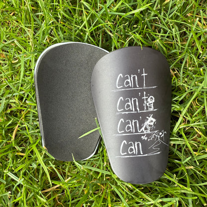 Mini futbalové chrániče "From Can’t to Can